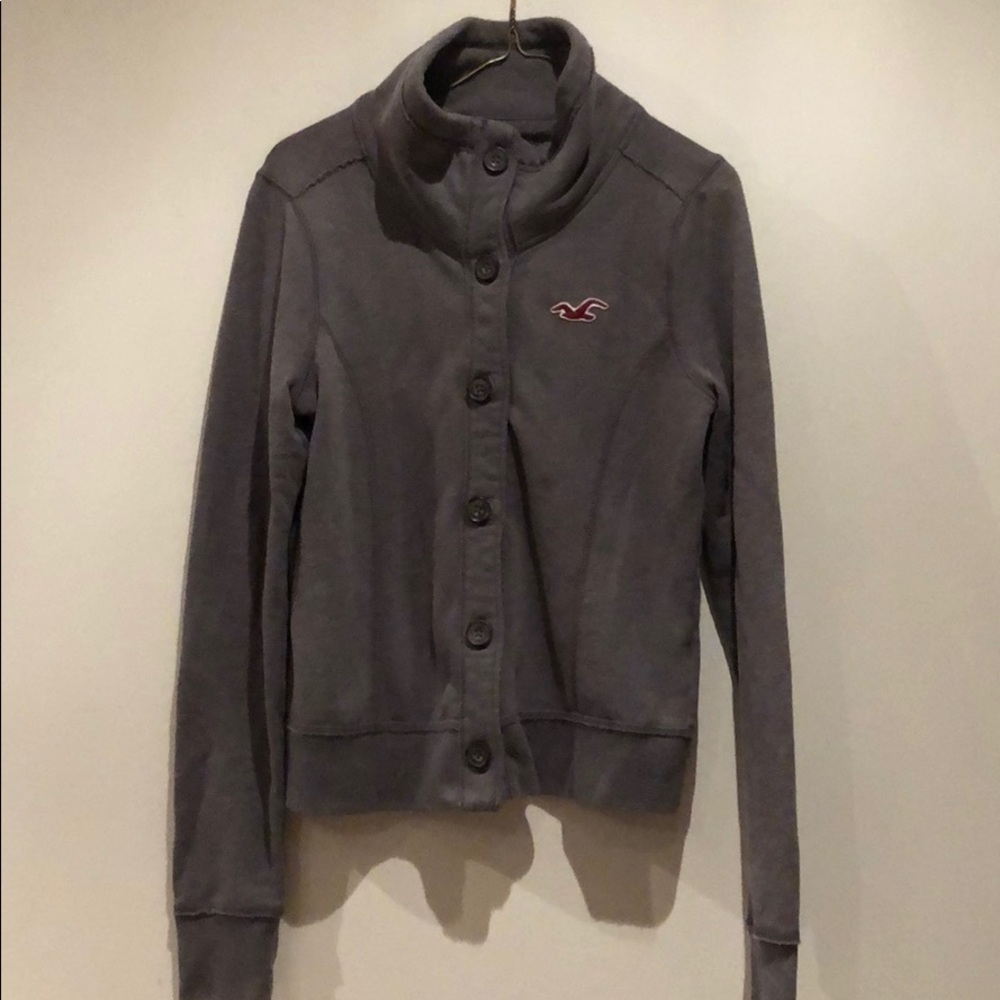 Hollister Button Down Sweater